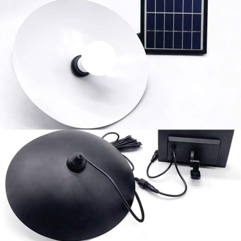 Lampe murale de jardin solaire extérieur étanche double couleur réverbère télécommandé intelligent, style: lustre simple SH3601258-07