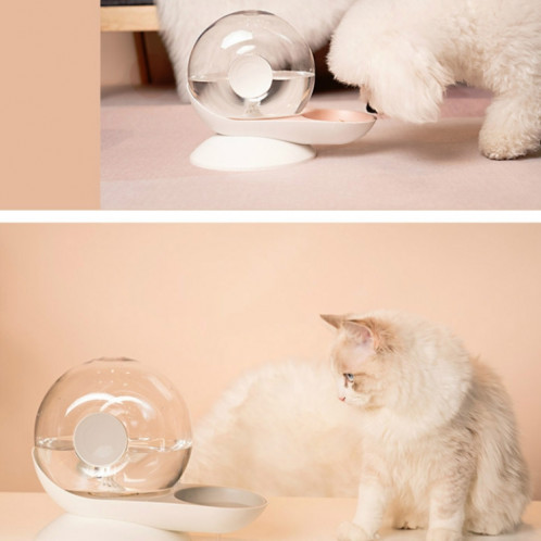Fontaine à boire automatique de grande capacité pour animaux de 2,8 L (gris) SH201A1573-07