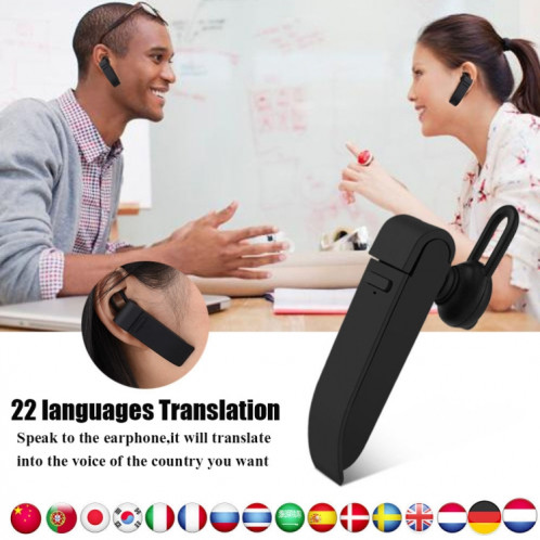 Traducteur vocal intelligent Portable Traducteur vocal instantané Bluetooth Traducteur de voyage en temps réel Support 22 langues SP5901793-015