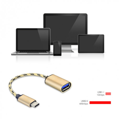 Câble adaptateur USB à USB-C / Type-C OTG SH6039427-05