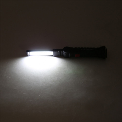 Lampes de travail mobiles portables Charge des lampes de secours multifonctionnelles et pliantes, Couleur du corps: Noir, taille: 14.8 x 4.7cm SH4602725-012