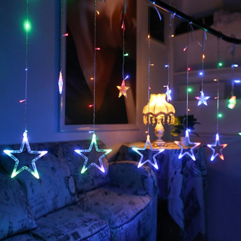 220V LED Star Light lumières de Noël intérieur / extérieur décoratif rideaux d'amour lampe pour l'éclairage de fête de mariage de vacances SH801B1643-06