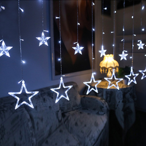220V LED Star Light lumières de Noël intérieur / extérieur décoratif rideaux d'amour lampe pour l'éclairage de fête de mariage de vacances SH801B1643-06