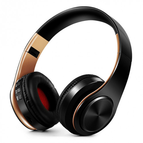 Lecteur STEREO BLUETOOTH BLUETOOTH LPT660, support 32 Go de carte TF et 3,5 mm Aux (or noir) SH301G590-07