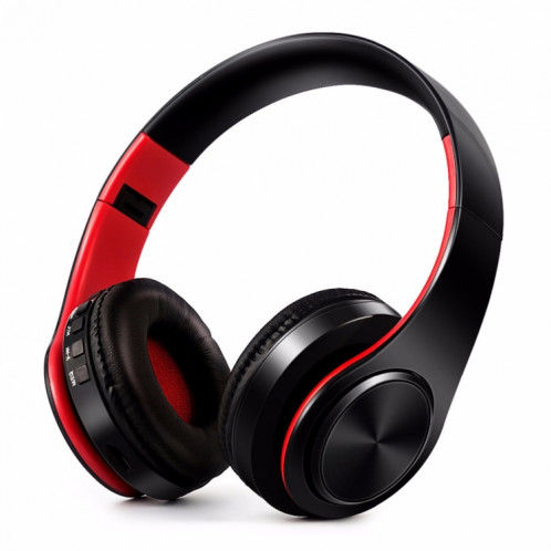 Casque Bluetooth sans fil stéréo HIFI pour tablette Xiaomi iPhone Sumsamg, avec micro, carte SD de soutien et FM (or rose noir) SH901E1959-010