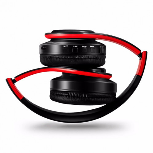 Casque Bluetooth sans fil stéréo HIFI pour tablette Xiaomi iPhone Sumsamg, avec micro, carte SD de soutien et FM (or rose noir) SH901E1959-010