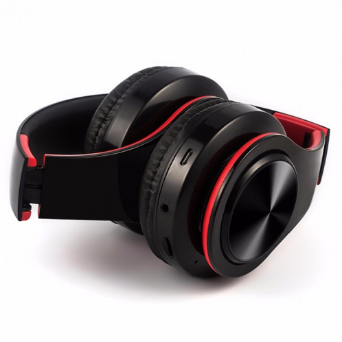 Casque Bluetooth sans fil stéréo HIFI pour tablette Xiaomi iPhone Sumsamg, avec micro, carte SD de soutien et FM (or rose noir) SH901E1959-010