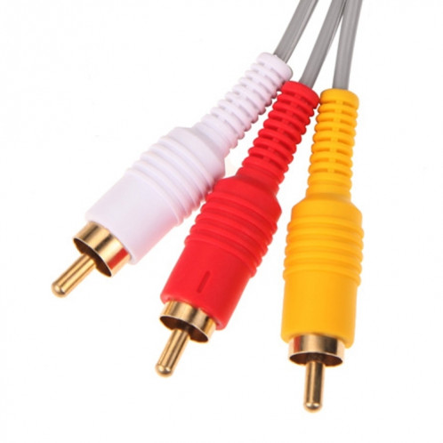 Câble composant 1,8 m Câble audio vidéo AV Composite 3 RCA pour la sortie vidéo principale 480p la plus nette pour la console Nintendo Wii SH37661859-04