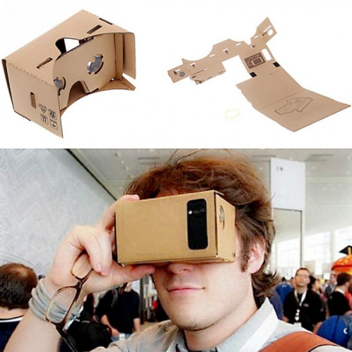 Lunettes de carton 3D de téléphone portable de réalité virtuelle SH5660437-05