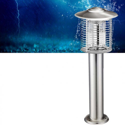 Lampe anti-moustique extérieure imperméable de jardin de cour extérieure, couleur: argent 388Q SH6304835-05