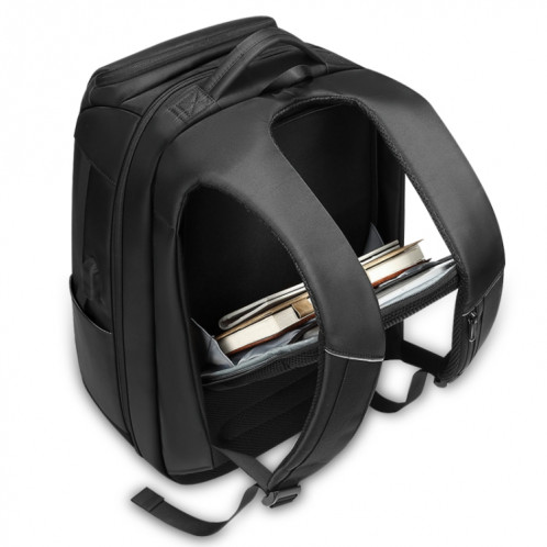 Sac à dos de voyage pour hommes de grande capacité Sac à dos anti-vol pour ordinateur portable avec port de chargement USB (noir) SH801A788-07