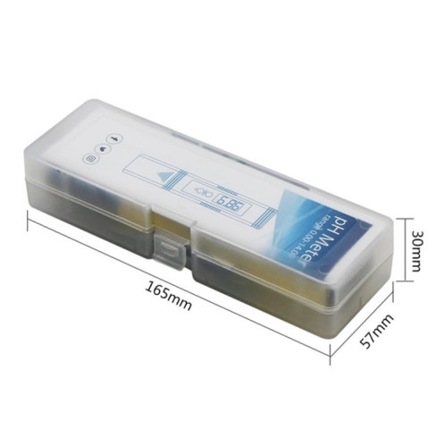 Stylo de test PH de haute précision portable PH Acidity Meter PH Instrument de détection de la qualité de l'eau (bleu) SH801B121-010