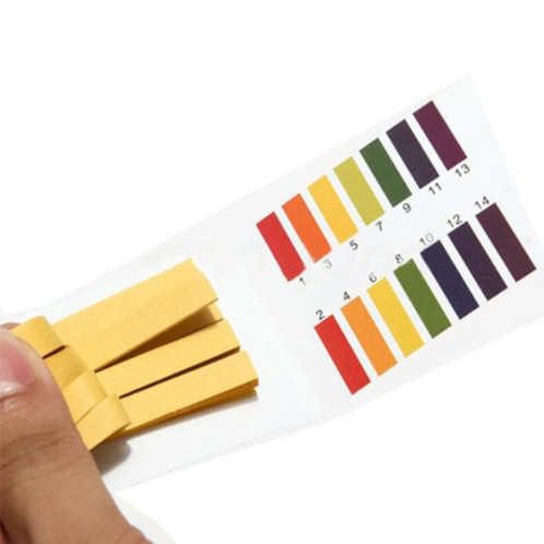 10 PCS 80 bandes indicateur de papier de test PH Kit de pollution de l'eau en papier tournesol SH56201927-03