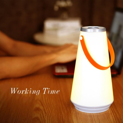 Lampe de table à LED rechargeable de commutateur portatif de contact extérieur lumière de nuit d'urgence de camping avec la poignée SH95781673-09