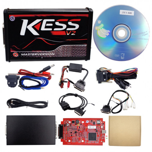 V2 V5.017 EU ECM Titane Winols KESS 4 LED Version principale en ligne ECU OBD 2 outil de programmeur de voiture / camion SH0675720-013