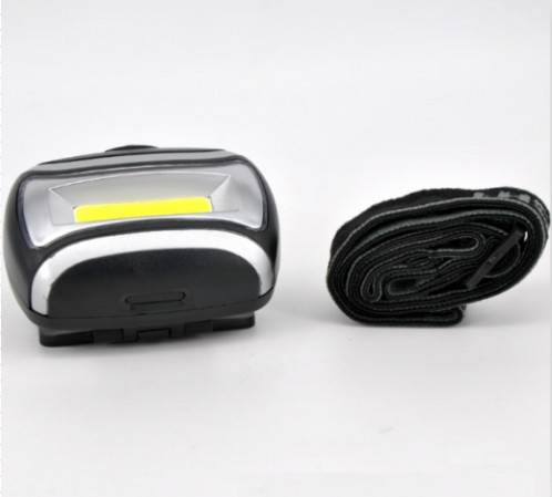 2 PCS 3W Portable Mini COB LED Lampe frontale lampe frontale avec 3 modes d'éclairage SH080527-04