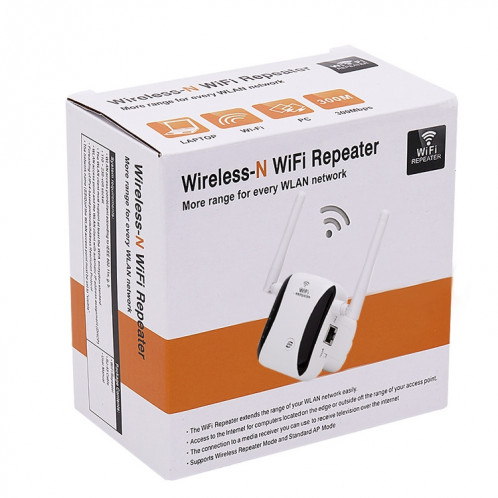 KP300T 300Mbps Mini répéteur domestique amplificateur de signal WiFi Routeur réseau sans fil, Type de prise: Prise UE SH94011996-06
