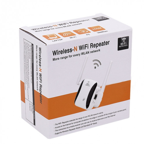 KP300T 300Mbps Mini Répéteur Domestique Amplificateur de Signal WiFi Routeur Réseau Sans Fil, Type de Prise: Prise AU SH9404965-06