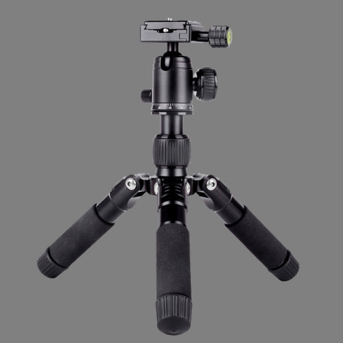 Xiletu FM5S-MINI Support de trépied de bureau mini pieds pliants à 5 sections (noir) SX901B1619-012