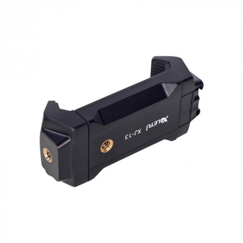Xiletu Xj-13 Pince de téléphone à montage sur trépied en direct avec trous de vis de 1/4 pouce et base de chaussure froide SX8038213-09