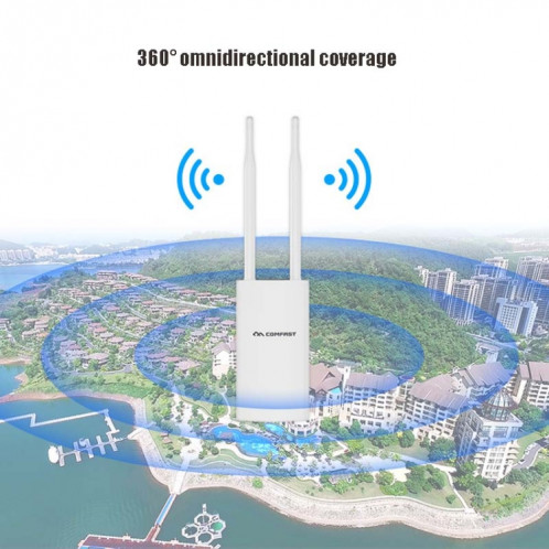 EW72 Routeur AP à couverture sans fil haute puissance Comfast à 1200 Mbps pour l'extérieur () SC002B172-09
