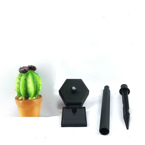 Lampe de paysage de plantes en pot de simulation solaire extérieure LED Courtyard Lawn Light (Cactus à tête unique) SH301B1651-06