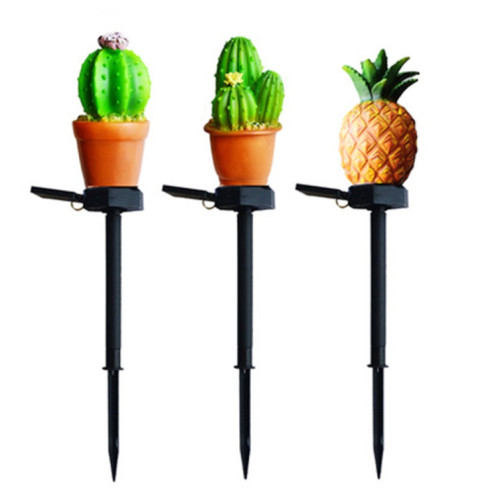 Lampe de paysage de plantes en pot de simulation solaire extérieure LED Courtyard Lawn Light (Cactus à tête unique) SH301B1651-06