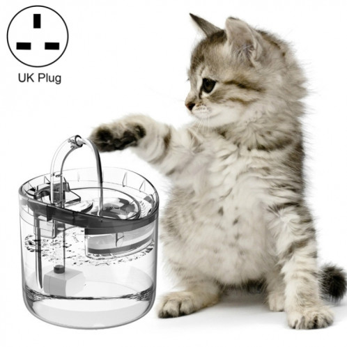 Pet automatique Circulating et silencieux ne prend pas en fuite d'électricité Distributeur d'eau, Spécification: , Style: Couleur Transparent SH1202630-06