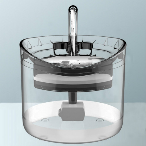 Distributeur d'eau à circulation automatique pour animaux de compagnie silencieux et ne fuit pas, Spécifications: Prise UE, Style: Démarreur à induction intelligent SH12045-06