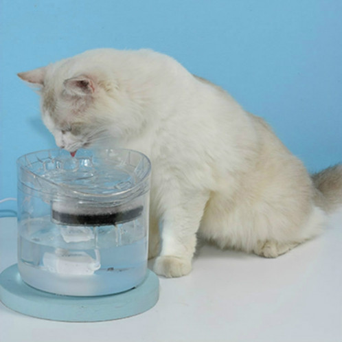 Distributeur d'eau à circulation automatique pour animaux de compagnie silencieux et ne fuit pas, Spécifications: Prise UE, Style: Démarreur à induction intelligent SH12045-06