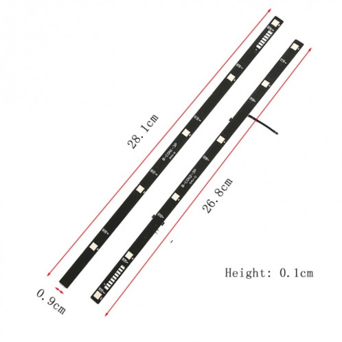 3 en 1 pour Xiaomi Mijia M365 Scooter carte principale de contrôle de batterie + panneau souple + ensemble de bandes latérales SH32841749-07