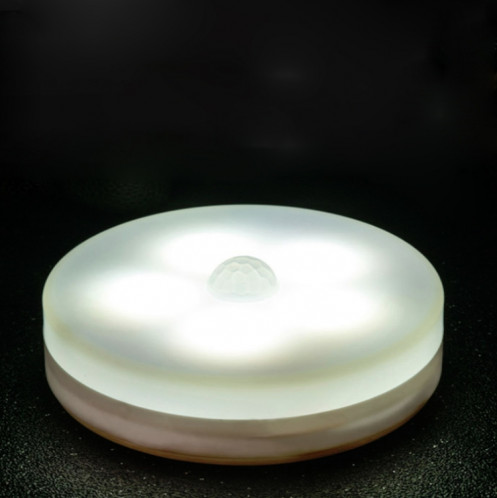 Lampe de table de chevet de chambre à coucher de contrôle de veilleuse à induction intelligente du corps humain LED, style: modèle de batterie (lumière blanche) SH901B1392-09