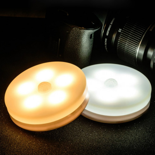 Lampe de table de chevet de chambre à coucher de contrôle de veilleuse à induction intelligente du corps humain à LED, style: rechargeable (lumière blanche) SH902B249-09