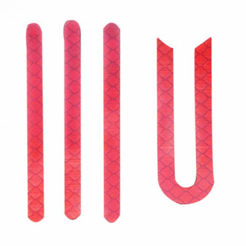 Une bande réfléchissante en forme de U pour les roues avant et arrière du scooter électrique Xiaomi M365 Pro (rouge) SH501A942-04