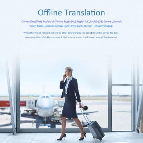 Traduction intelligente de langue d'intelligence artificielle de WIFI de traducteur vocal SH69281797-07
