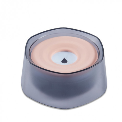 Buvette de flottabilité pour animaux de compagnie Eau anti-éclaboussures pour chiens et chats Bol d'eau potable (rose) SH401A1560-07