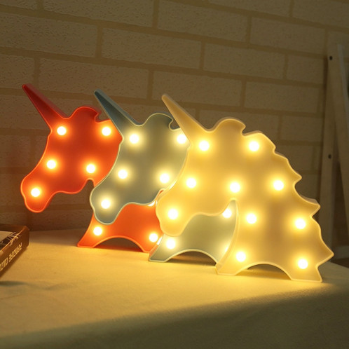 Décoration de vacances à LED Lumière de nuit de licorne (lumière colorée) SH801F1557-06