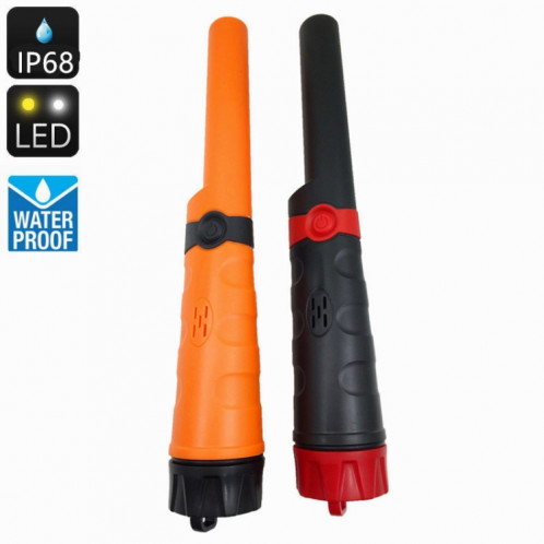 MD970 Détecteur de métaux à sensibilité réglable à tige de positionnement en métal haute sensibilité étanche (noir) SH901A1435-08