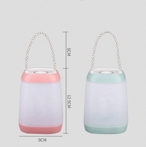 Lampe de chevet portative de protection des yeux d'allaitement pour bébé, style: batterie sèche (rose) SH401A1316-07