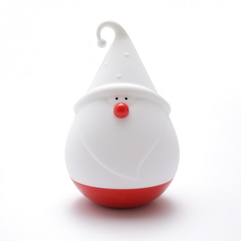 Veilleuse en silicone Père Noël Bonhomme de neige Décoration d'arbre de Noël Lumière SH57681377-07