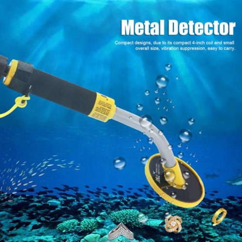 Le Pinpointer d'induction PI750 étend le détecteur de métaux sous-marin de la profondeur de détection 30m SH580229-010