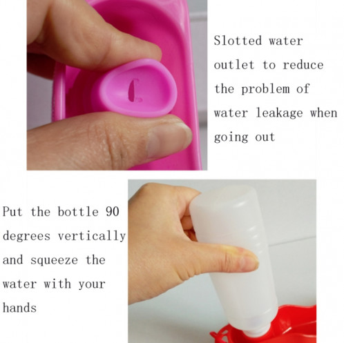 Fontaines à boire pour animaux de compagnie, gobelets à boire, mangeoires à eau automatiques, livraison de couleurs aléatoires, spécification: 350 ml SH43021728-07