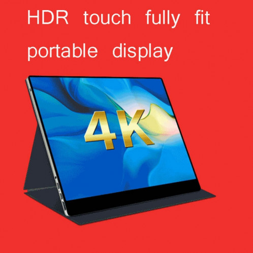 Écran d'extension d'ordinateur portable de téléphone portable de 15,6 pouces 4K, style: tactile SH27021681-08