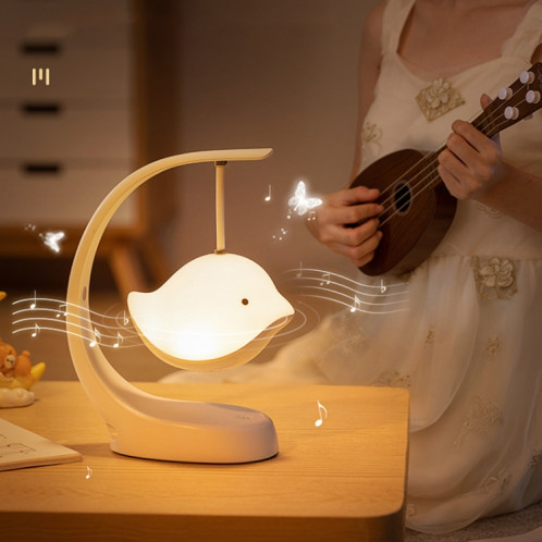 Lampe de bureau de musique de chevet de chambre à coucher de nuit de haut-parleur d'oiseau, style: basique SH3701962-08