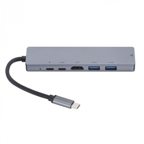 Station d'accueil 6 en 1 USB3.1 Type-C vers HDMI + RJ45 pour Station d'accueil Nintendo Type-C SH66771765-06