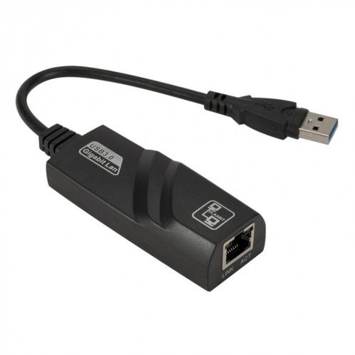 Carte réseau externe Gigabit 10/100/1000 Mbps RJ45 vers USB 3.0, prise en charge WIN10 SH66951160-05