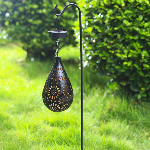 Jardin solaire suspendu lumière extérieure jardin décoration lampe de projection lustre en fer étanche SH6701690-08