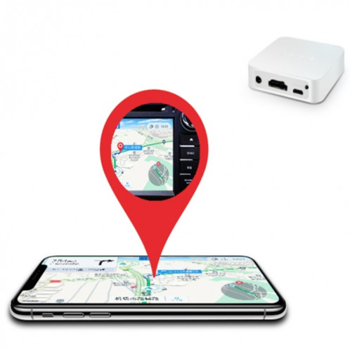 Dispositif d'affichage multimédia de voiture MiraScreen Dongle Audio Vidéo Miracast WiFi Boîte miroir, support Android et IOS, AV et HDTV Ports SH6725994-010