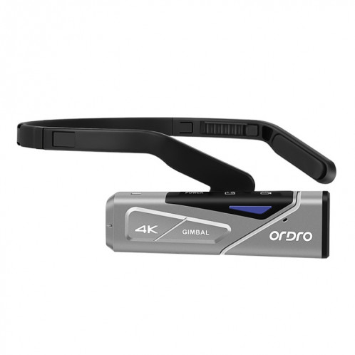 ORDRO EP7 4K Caméra de sport intelligente avec mise au point automatique avec mise au point automatique, style: avec télécommande (argent noir) SH702A46-020
