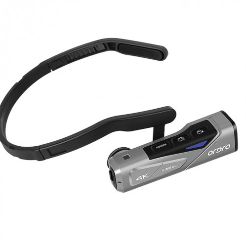 ORDRO EP7 4K Caméra de sport intelligente avec mise au point automatique avec mise au point automatique, style: avec télécommande (argent noir) SH702A46-020